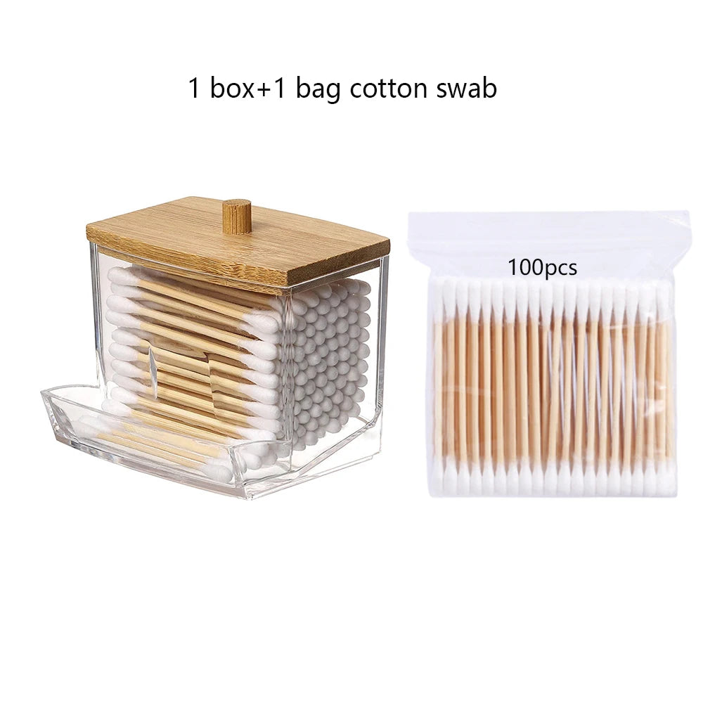 Cotton Swab Storage Box