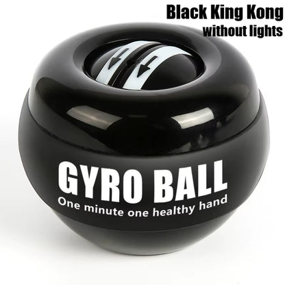 LED Wrist Ball Centrifuge Gyro Wrist Press Automatic Start Range Gyro Ball Arm Hand Muscle Strength Forearm Trainer Fitness Equi