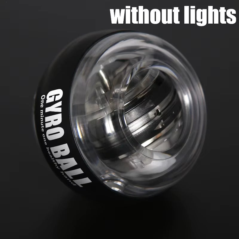 LED Wrist Ball Centrifuge Gyro Wrist Press Automatic Start Range Gyro Ball Arm Hand Muscle Strength Forearm Trainer Fitness Equi