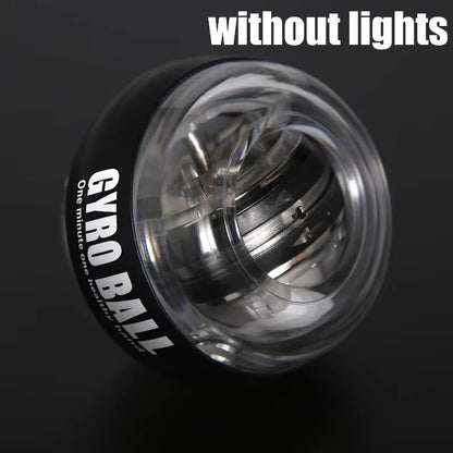 LED Wrist Ball Centrifuge Gyro Wrist Press Automatic Start Range Gyro Ball Arm Hand Muscle Strength Forearm Trainer Fitness Equi